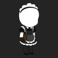 Slenderman Maid Chibi 3/4 Sleeve Shirt | Artistshot