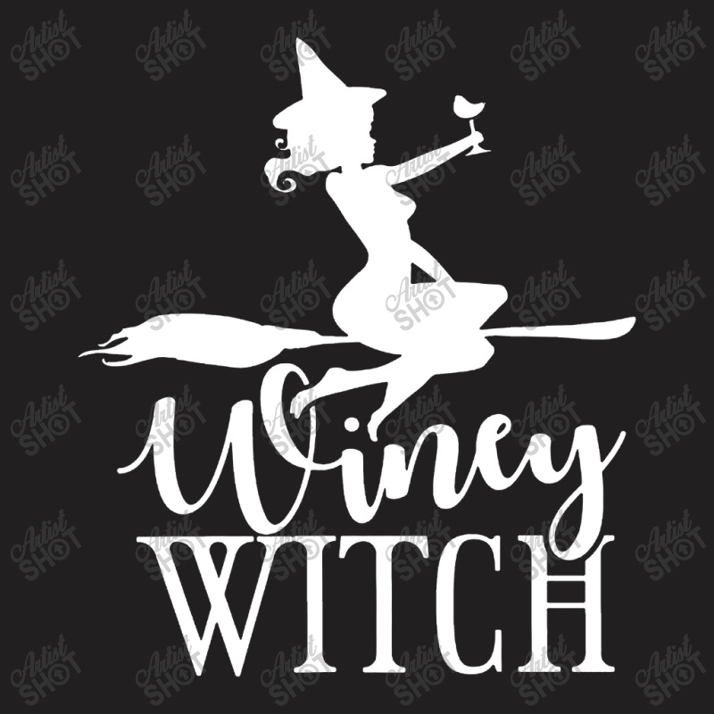 Winey Witch Funny Adult T-shirt | Artistshot