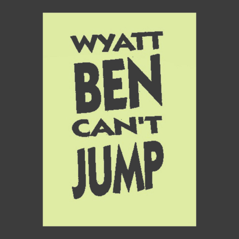 Wyatt Ben Can't Jump   Park And Recreation Humour Men's Polo Shirt by cm-arts | Artistshot