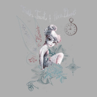 Peter Pan Tinker Bell Believe Drawing Graphic Ladies Fitted T-shirt | Artistshot