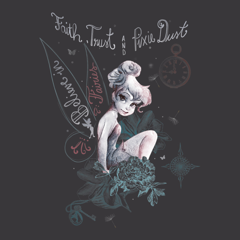 Peter Pan Tinker Bell Believe Drawing Graphic Ladies Curvy T-Shirt by haxemaxagi | Artistshot