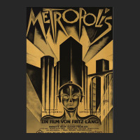 Metropolis Fritz Lang 1926 Vintage Movie Poster B&amp;w Classic Men's T-shirt Pajama Set | Artistshot