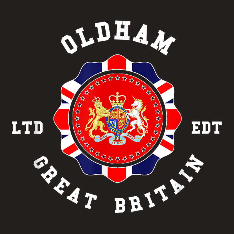 Oldham Great Britain British Pride Vintage T Shirt Tank Top | Artistshot