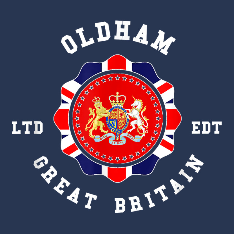 Oldham Great Britain British Pride Vintage T Shirt Men Denim Jacket | Artistshot