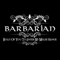 Bold Of You To Enter My Melee Range D&d Barbarian Quote Women's V-neck T-shirt | Artistshot