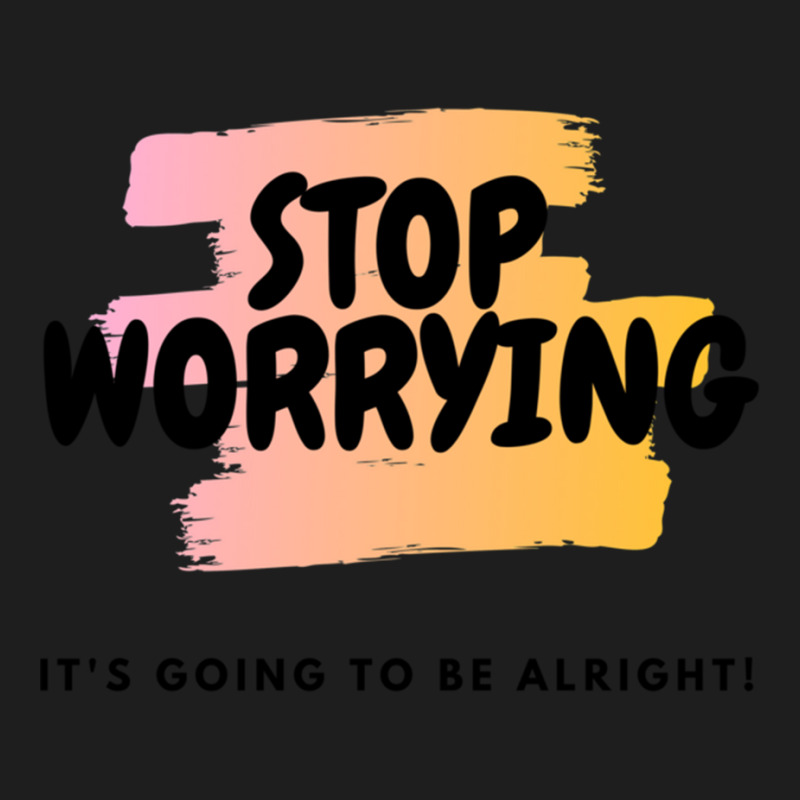 Stop Worrying Classic T-shirt by cm-arts | Artistshot