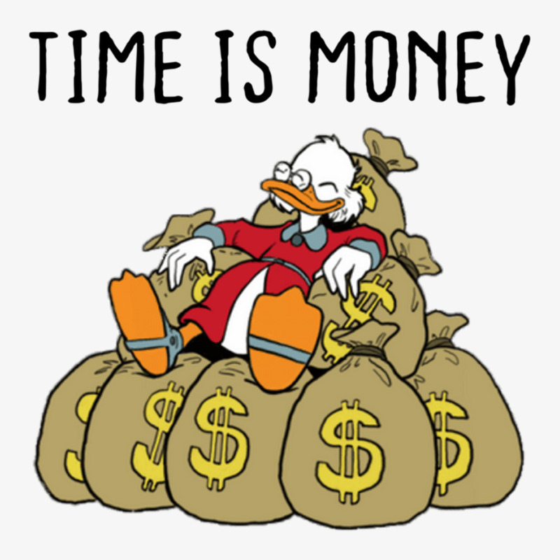 Time Is Money Scrooge Ladies Fitted T-Shirt by MOSESWOODSS | Artistshot