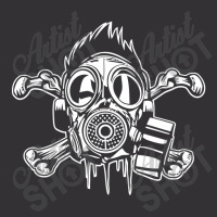 Cross Bones Gas Mask Vintage Short | Artistshot