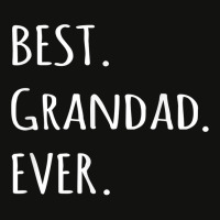 Best Grandad Ever, Grandpa Nickname Text Scorecard Crop Tee | Artistshot