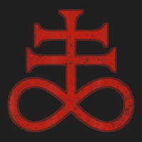 Black Sulphur Symbol Alchemy Leviathan Cross Satan's Cross T-shirt | Artistshot