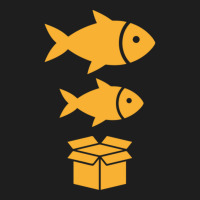 Big Fish, Little Fish, Cardboard Box Classic T-shirt | Artistshot