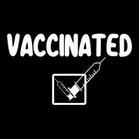 Vaccinated Check Mark Vaccine I Got Vaccinated T Shirt Youth Zipper Hoodie | Artistshot