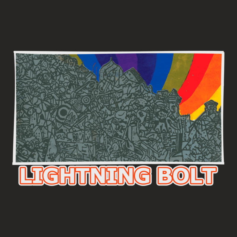 Lightning Bolt Ladies Fitted T-Shirt by SpencerLarsen | Artistshot