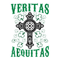 St Patrick's Day Irish Veritas Aequitas Ireland Men Women T Shirt Maternity Scoop Neck T-shirt | Artistshot