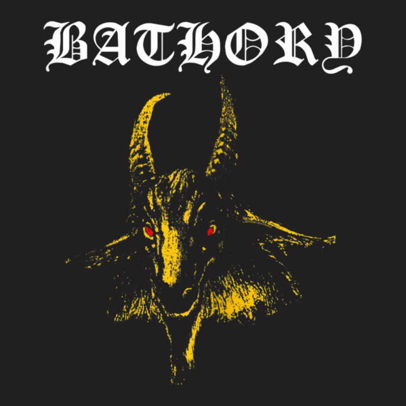 Bathory Yellow Goat Official Merchandise T-Shirt by Gibbons Washburn | Artistshot