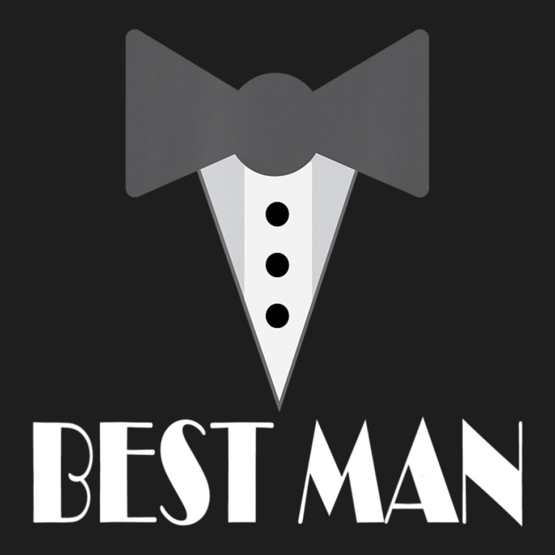 Best Man Wedding Party Mock Tuxedo Classic T-shirt by Bertrand Angulo | Artistshot