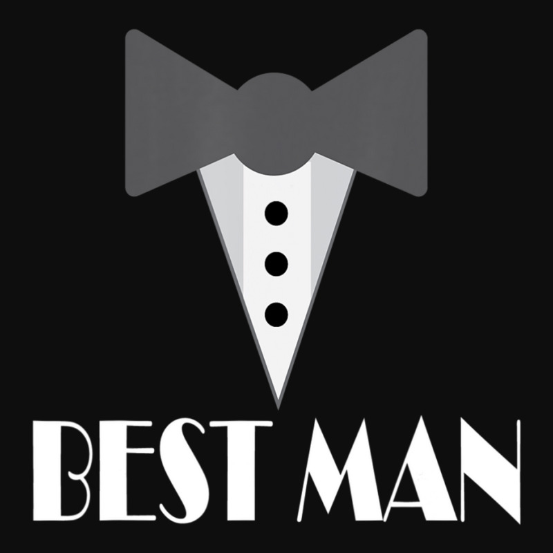 Best Man Wedding Party Mock Tuxedo Crop Top by Bertrand Angulo | Artistshot