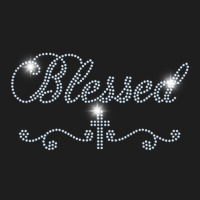 Blessed Bling Rhinestone Bling Women Mom Birth Day Classic T-shirt | Artistshot