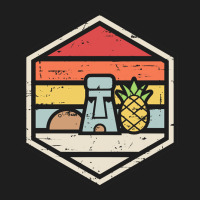 Retro Badge Pineapple Under The Sea, Retro Badge Pineapple, Under The  Classic T-shirt | Artistshot