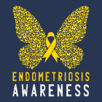 Butterfly Endometriosis Awareness Month Endo Support Ribbon Ladies Denim Jacket | Artistshot