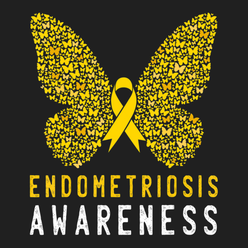 Butterfly Endometriosis Awareness Month Endo Support Ribbon Ladies Polo Shirt by Kenlofu52 | Artistshot