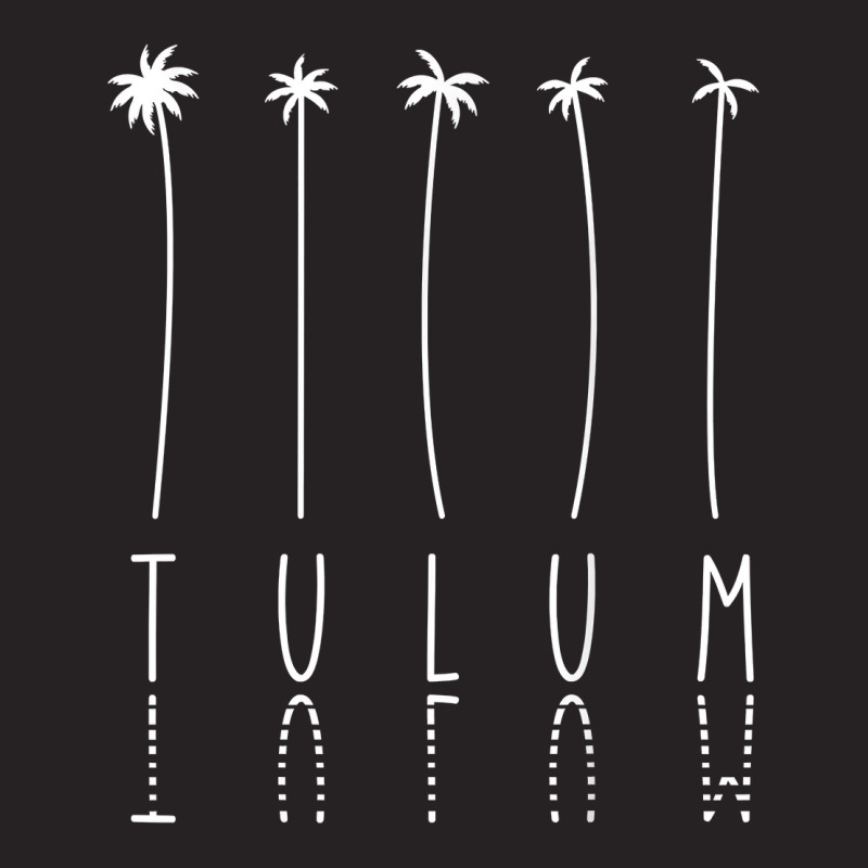 Palm Tree Vacation   Island Yucatan Peninsula Tulum T Shirt Vintage Cap by cm-arts | Artistshot