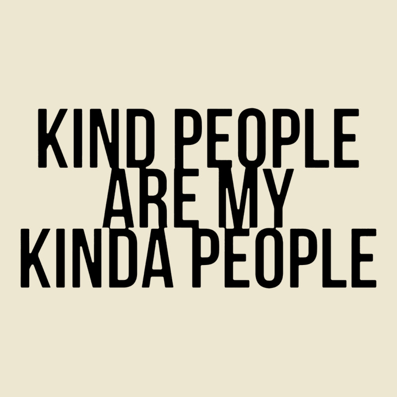 Kind People Are My Kinda People Cropped Hoodie by cm-arts | Artistshot