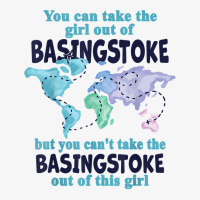 Relocation From Basingstoke   Proud Girl From Basingstoke T Shirt Ladies Fitted T-shirt | Artistshot