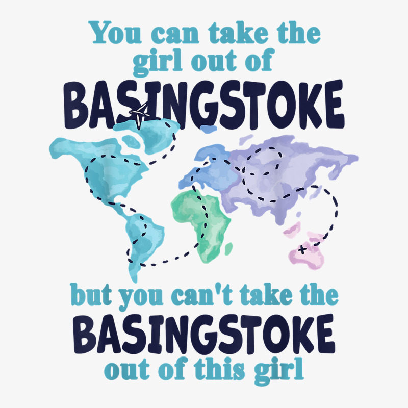 Relocation From Basingstoke   Proud Girl From Basingstoke T Shirt Ladies Fitted T-Shirt by cm-arts | Artistshot