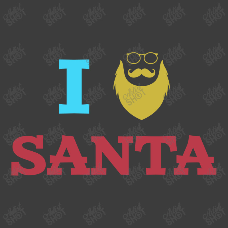 I Love Santa Men's Polo Shirt | Artistshot