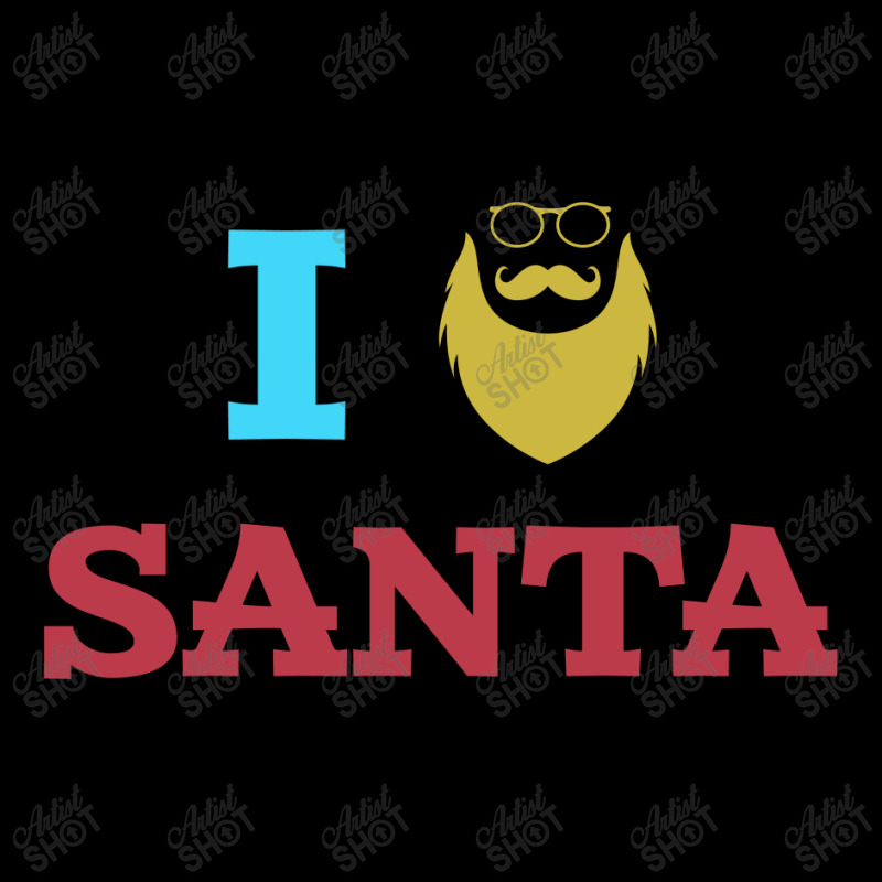 I Love Santa Men's 3/4 Sleeve Pajama Set | Artistshot