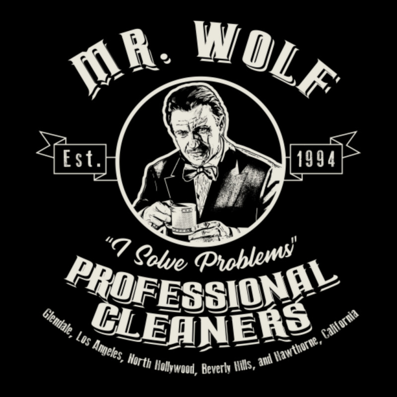 Mr. Wolf Cleaning Services Adjustable Cap | Artistshot