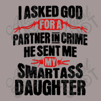 Smartass Daughter Vintage Short | Artistshot