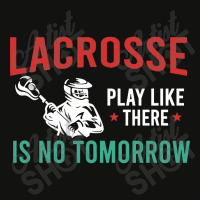 Lacrosse Play Like Scorecard Crop Tee | Artistshot