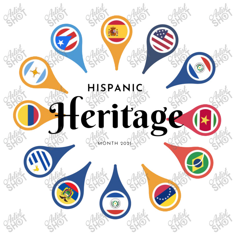 National Hispanic Heritage Month 2021 3/4 Sleeve Shirt | Artistshot