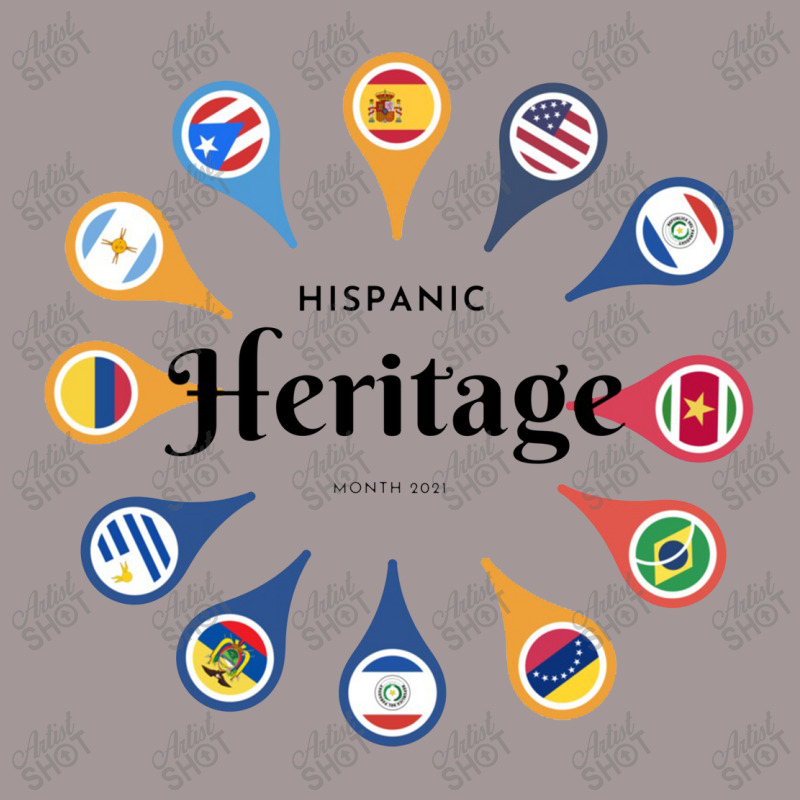 National Hispanic Heritage Month 2021 Vintage Hoodie | Artistshot