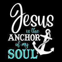 Jesus Is The Anchor Of My Soul, Jesus Is The Anchor, My Soul, The Anch V-neck Tee | Artistshot