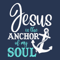 Jesus Is The Anchor Of My Soul, Jesus Is The Anchor, My Soul, The Anch Men Denim Jacket | Artistshot