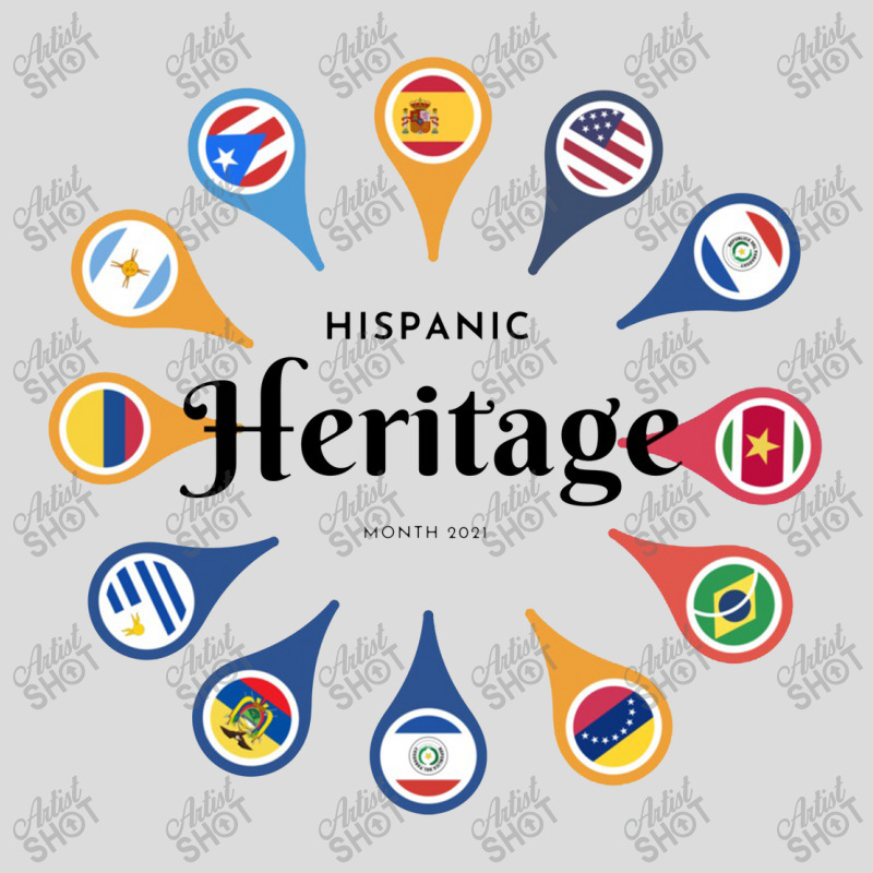 National Hispanic Heritage Month 2021 Men's Polo Shirt | Artistshot