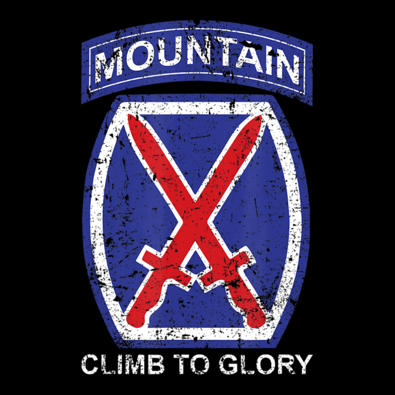 10th Mountain Division Climb To Glory 20324 V-Neck Tee by cm-arts | Artistshot