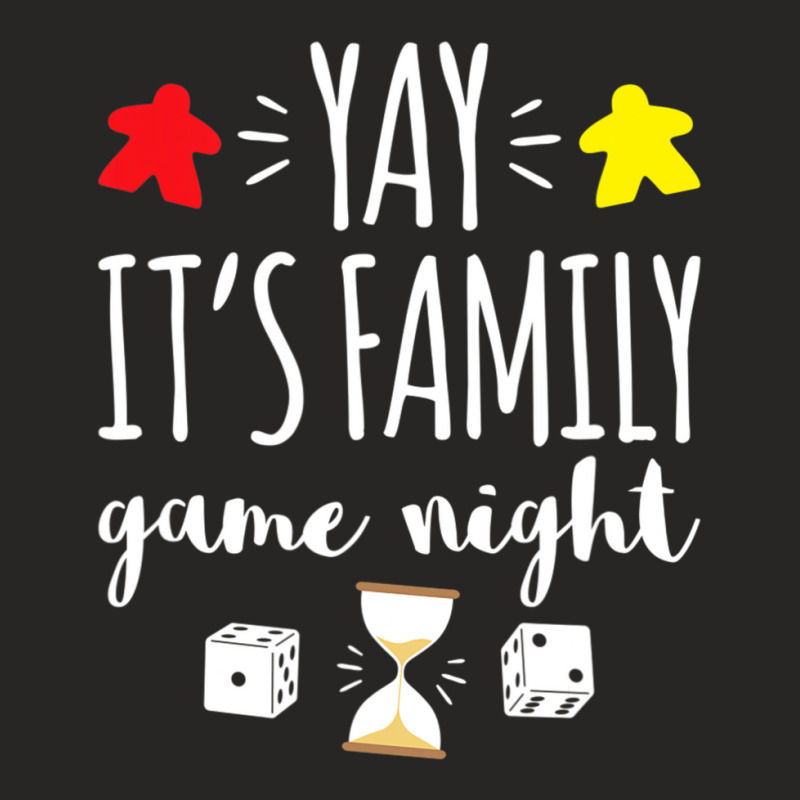 Celebrate Family Game Night Board Games Card Games Ladies Fitted T-shirt | Artistshot