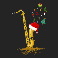 Saxophone Chrismas Tree, Merry Christmas Saxophone, Saxophone Chrismas 3/4 Sleeve Shirt | Artistshot