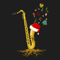 Saxophone Chrismas Tree, Merry Christmas Saxophone, Saxophone Chrismas Classic T-shirt | Artistshot