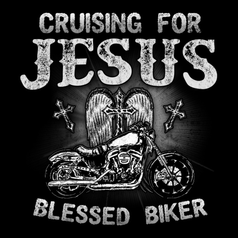 Cruising For Jesus Blessed Biker Zipper Hoodie by thangdinhsinhelf | Artistshot