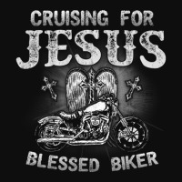 Cruising For Jesus Blessed Biker Crop Top | Artistshot