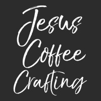 Cute Christian Crafters Gift Jesus Coffee Crafting Exclusive T-shirt | Artistshot