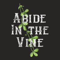 Cute Christian Faith S Abide In The Vine John 155 Ladies Fitted T-shirt | Artistshot