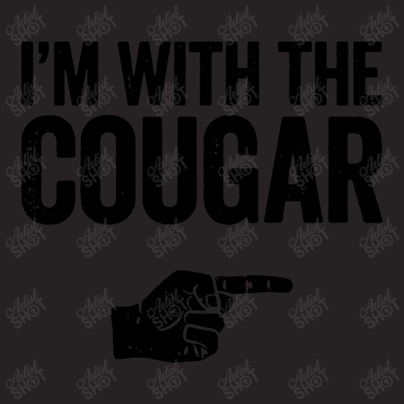 Im With The Cougar Vintage Cap by Yellowbubbles | Artistshot