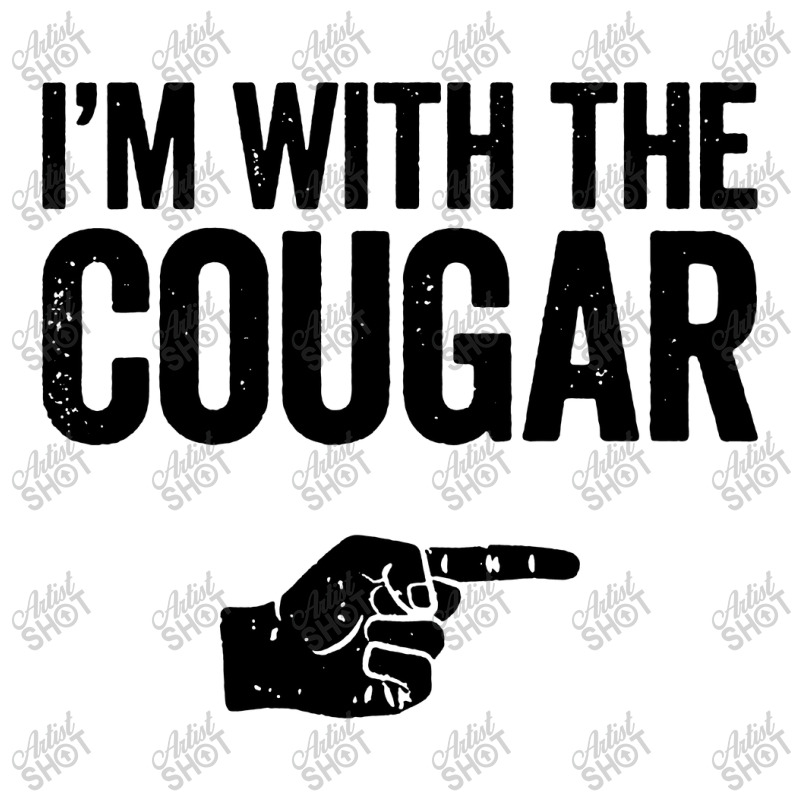 Im With The Cougar Men's T-shirt Pajama Set by Yellowbubbles | Artistshot