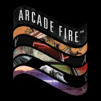 Arcade Fire Discography Maternity Scoop Neck T-shirt | Artistshot